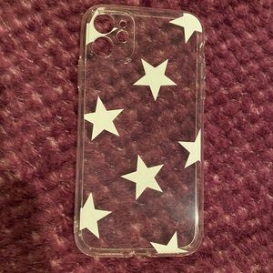 Star + polka dot case for iPhone 11